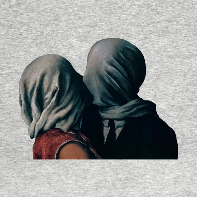 The Lovers II by Rene Magritte by GrampaTony